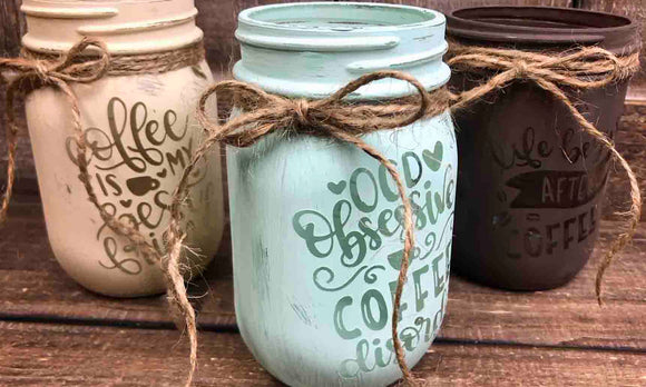 Painted Jars