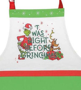 Night Before Grinchmas Apron