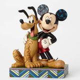 Mickey & Pluto Disney Traditions Figurine by Jim Shore