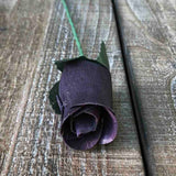 Black Wooden Rosebud (price per stem)