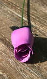 Lavender Wooden Rosebud (price per stem)