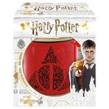 Deathly Hallows Harry Potter Red Ember Mug