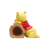 Pooh & Piglet Sitting on Log Disney Traditions Jim Shore