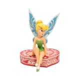 Tinker Bell Sitting on Heart Disney Traditions Jim Shore