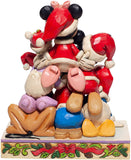 Christmas Mickey & Friends Stacked Disney Traditions Figurine by Jim Shore