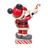 Santa Mickey Mouse With Candy Canes Disney Traditions Figurine by Jim Shore