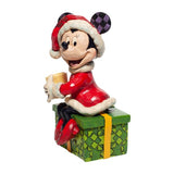 Santa Minnie Mouse With Hot Chocolate Disney Traditions Figurine by Jim Shore