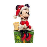 Santa Minnie Mouse With Hot Chocolate Disney Traditions Figurine by Jim Shore