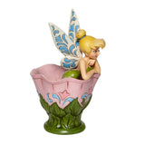 Tinker Bell Sitting in Flower Disney Traditions Jim Shore