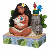 Moana with Pua and Hei Hei Disney Traditions Figurine by Jim Shore