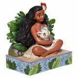 Moana with Pua and Hei Hei Disney Traditions Figurine by Jim Shore