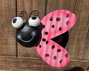 Ladybug Garden Stake - 3 colors