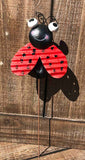 Ladybug Garden Stake - 3 colors