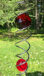 Medium Double Twist Swarovski Crystal Suncatcher