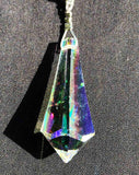 Medium Icicle Swarovski Crystal Rainbow Prism Suncatcher