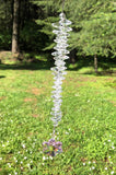 Medium Icicle Swarovski Crystal Snowflake Suncatcher