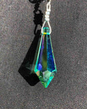 Medium Icicle Swarovski Crystal Rainbow Prism Suncatcher