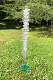 Medium Icicle Swarovski Crystal Snowflake Suncatcher