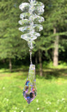 Large Icicle Crystal Suncatcher