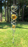 Aria Twist Crystal Suncatcher