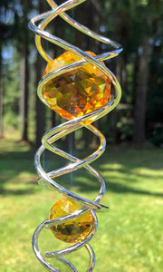 Aria Twist Crystal Suncatcher