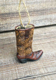 Cowboy Boot Ornament