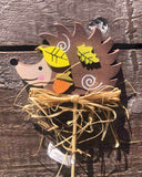 Fall Animal Arrangement Stake