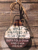 Fishing Bobber Sign