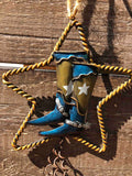 Boot Star Ornament