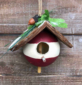 Fishing Birdhouse Ornament