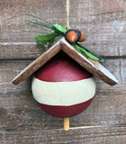 Fishing Birdhouse Ornament