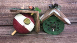 Fishing Birdhouse Ornament