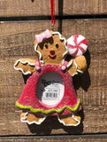 Gingerbread Cookie Frame Ornament - 2 Styles