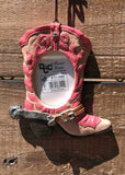 Cowboy Boot Hanging Picture Frame - 2 Colors