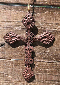 Rustic Cross Ornament