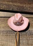 Cowgirl Hat Ornament - 2 Styles