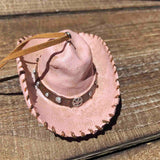 Cowgirl Hat Ornament - 2 Styles