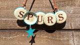 Spurs Bottle Cap Ornament