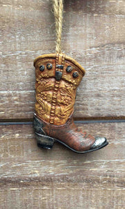 Cowboy Boot Ornament