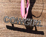 Rhinestone Cowgirl Pin Ornament - 3 Styles