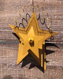 Primitive Star Ornament