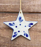 Salt Glaze Christmas Ornament