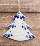 Salt Glaze Christmas Ornament