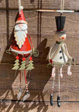 Dangle Legs Christmas Ornament - 2 Styles