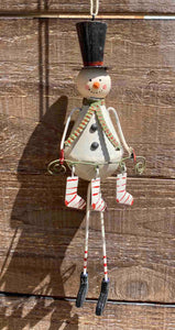 Dangle Legs Christmas Ornament - 2 Styles