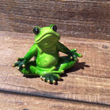 Baby Yoga Frog Figurine