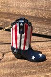 US Flag Boot Ornament