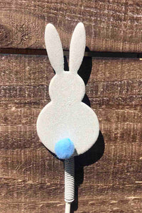 Bunny Tail Arrangement Stake - 6 Colors