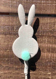 Bunny Tail Arrangement Stake - 6 Colors