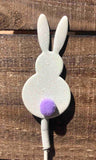 Bunny Tail Arrangement Stake - 6 Colors